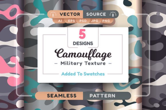 Camouflage Military Seamless Patterns: Practical, Scalable Design Resources for Real Projects