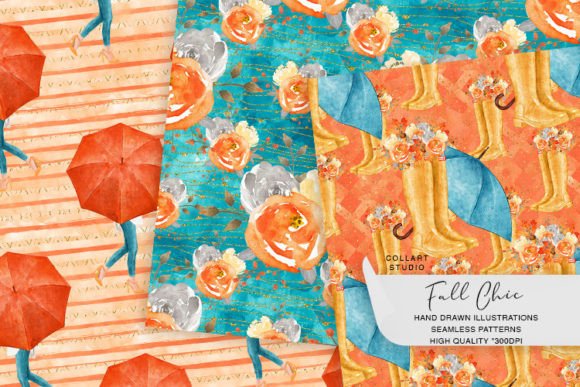 Fall Papers, Autumn Seamless Patterns: Thoughtful Design for Modern Creative Workflows
