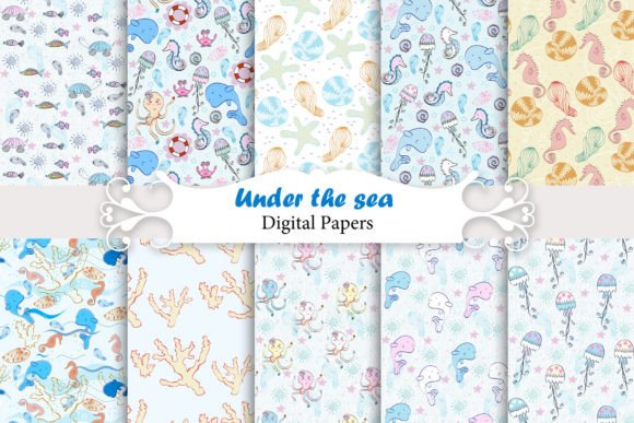 Patterns with Sea Animals